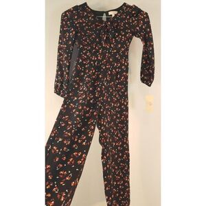 GB Girls Jumpsuit Size Small Floral Romper